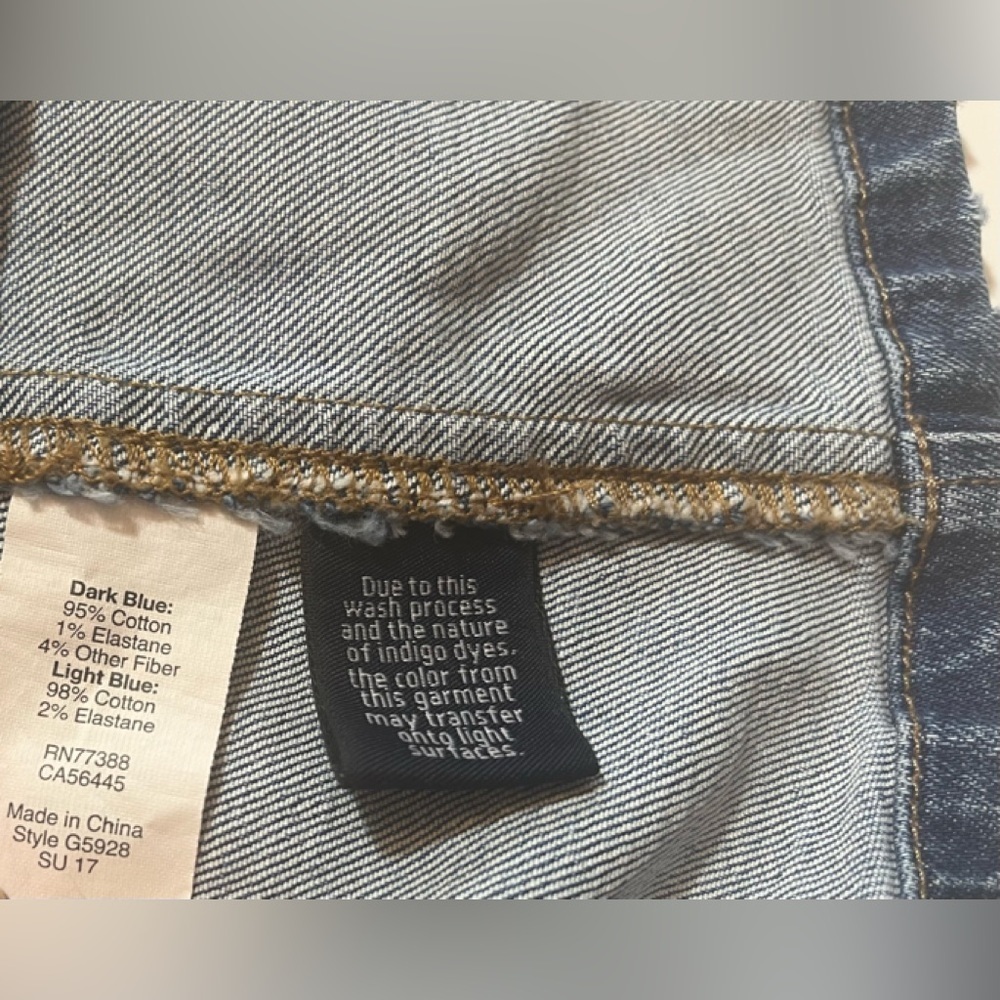 🎉HP🎉 Madewell McCarren 2 Toned Wash Denim Skirt Size 27 EUC - Picture 6 of 9